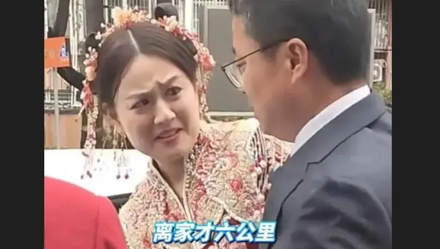 不捨前世情人出嫁！父含淚上前擁抱遭拒　新娘吐槽：離家才6公里