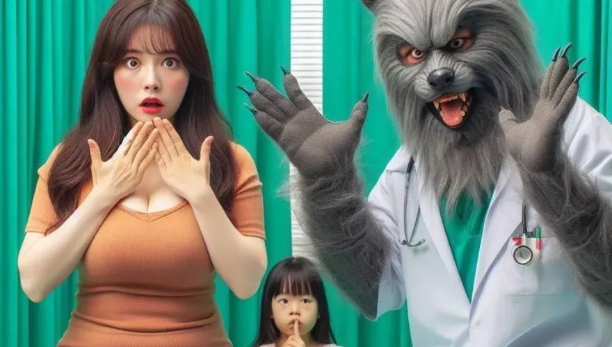 媽媽被醫生一直摸胸部！她月經不順求診密醫　女兒鑽簾子偷看驚見壞壞一幕