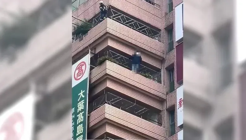 大葉高島屋10樓外牆驚見情傷女！搶救後外套下「男醫師袍」揭婚外情