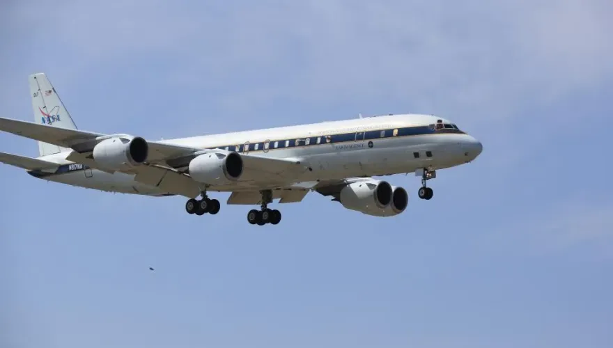 NASA飛機繞台上空！連48小時空品觀測　飛行路徑曝