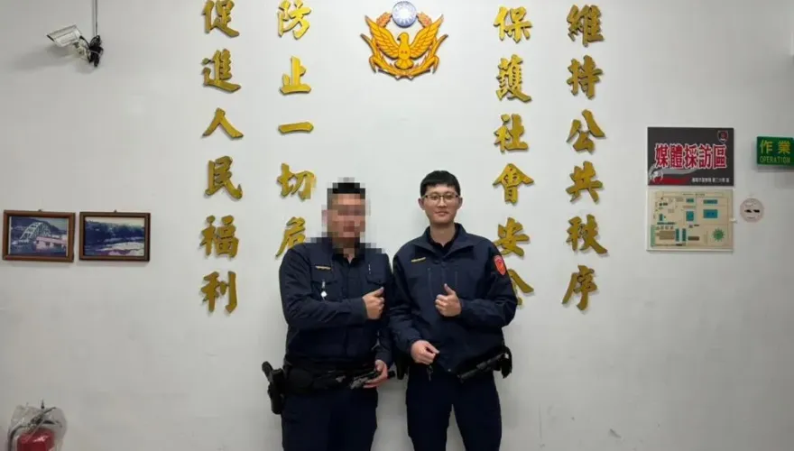 基隆警殉職/入職不到5個月！基隆24歲帥警「所內遭撞死」　燦笑照曝光