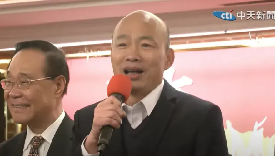 影/出席工商界春酒聯誼　韓國瑜：兩岸之間能不能有和平的環境