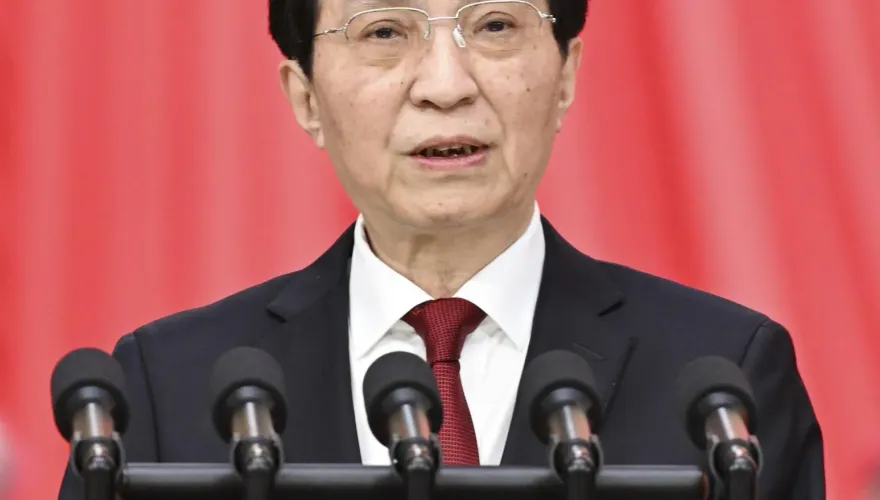 大陸兩會/王滬寧首次工作報告未著墨「兩岸關係」　僅44字回顧對台工作