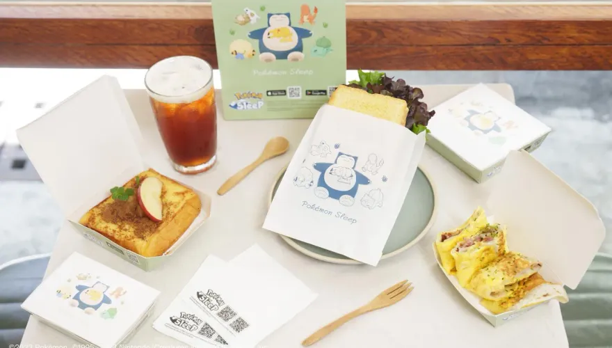 明天去台南抓寶記得吃早餐！《Pokémon Sleep》跟50間早餐店合作送限量餐盒