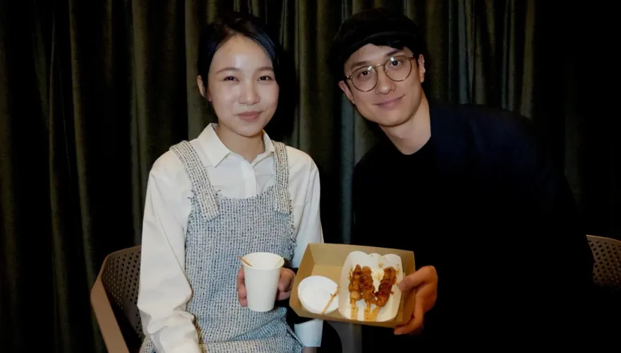 劉俊謙實現承諾　帶「台灣妹妹」遊香港大啖美食