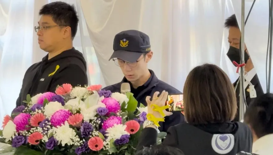 影/再見了昱鴻！淚憶好下屬　所長哽咽：值班台修好了但傷口無法癒合