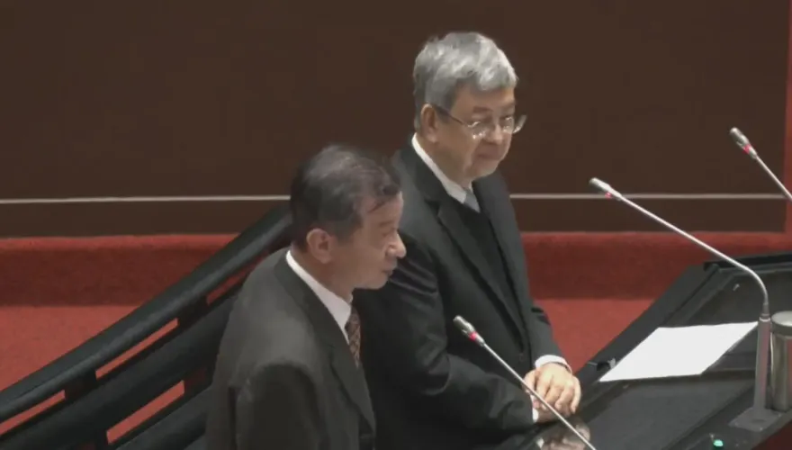 藍委質疑蔡英文對兩岸議題神隱不表態　陳建仁：總統不是神隱少女