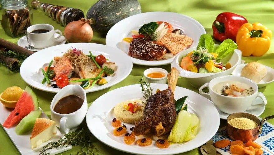 春日悠享異國風味！神旺飯店銀柏廳推摩洛哥風羊膝料理　白色情人節共享甜蜜馬卡龍