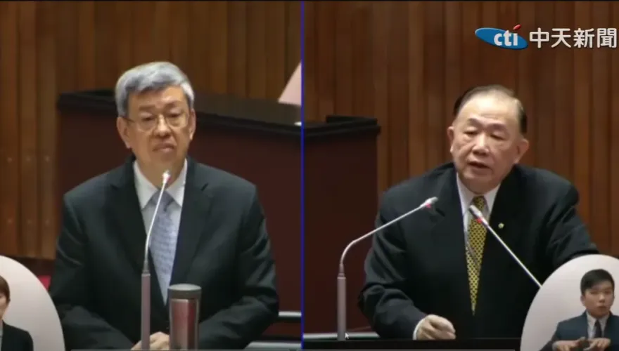 陳永康超專業質詢金門撞船案　陳建仁不敢嗆了！頻頻點頭：學了很多真的很感動