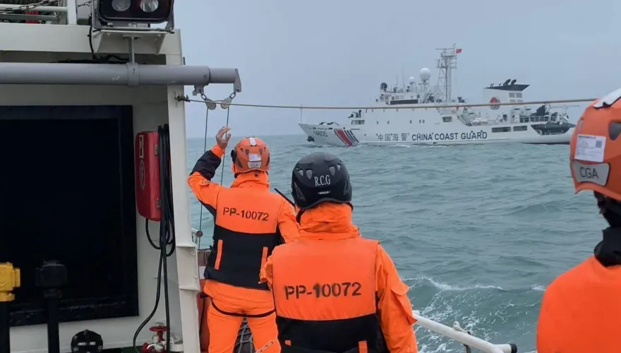 影/又有陸漁民落海！馬祖海巡增派百噸級巡防艇助搜救