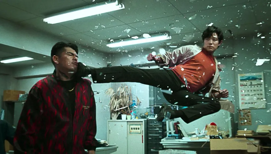 《城市獵人》真人版電影將上映　鈴木亮平空中掃堂腿引話題