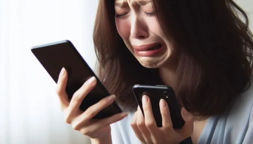 撿回失蹤手機「卻被設開機密碼」女子痛哭：去世男友照片在裡面