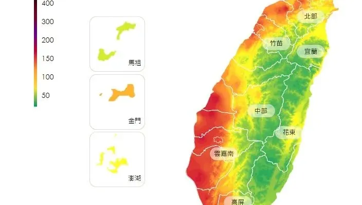 空氣品質拉警報！西半部擴散條件差　彰化二林等地達紅色警示