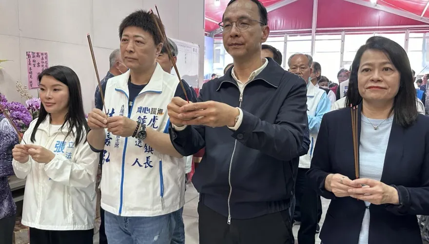 盧秀燕訪美劍指2028？ 朱立倫說話了