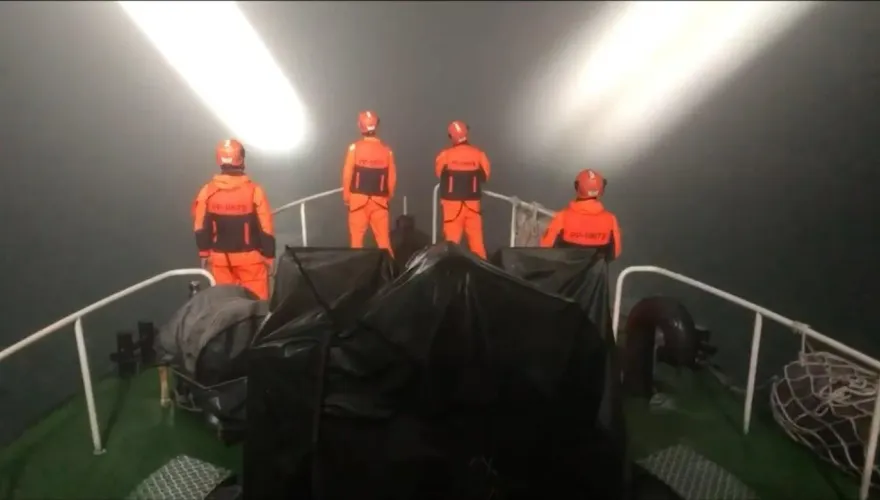 金門2失聯釣客找到了！一路漂到福建被大陸海警救起