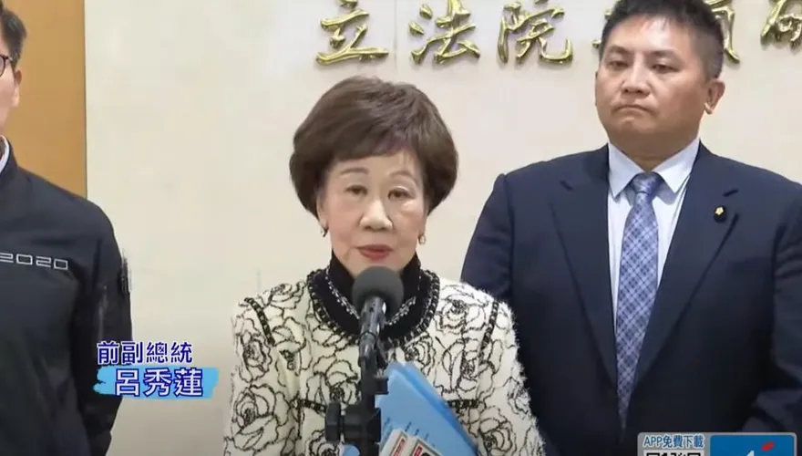 李貞秀國籍爭議延燒　呂秀蓮：依法已自動喪失中國大陸國籍
