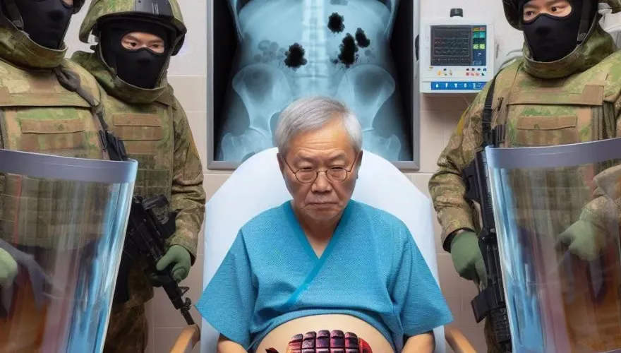 塞椰子不是極限！阿公跟一戰未爆彈「肛肛好」　驚動拆彈部隊封鎖醫院