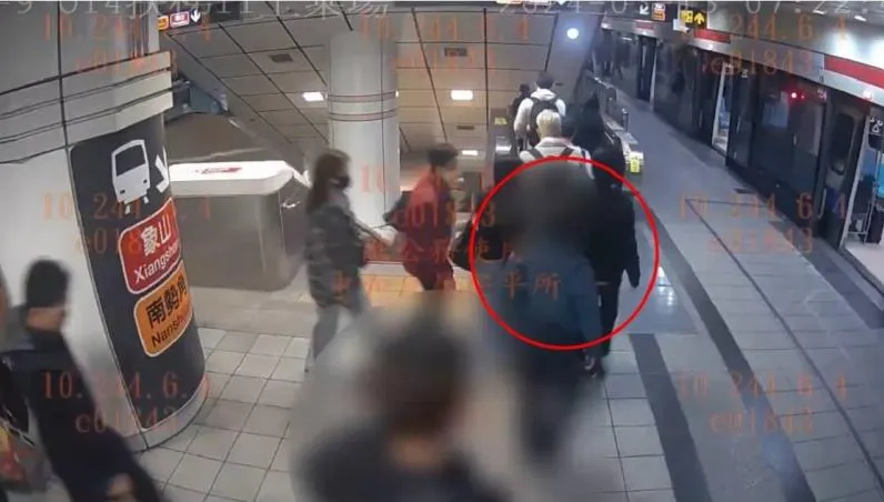 北捷驚傳怪男性騷擾！尾隨男進車廂摸下體　警追狼蹤逮人