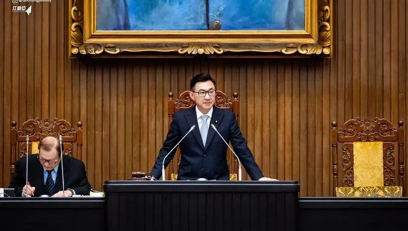 初登板主持院會很緊張？江啟臣自爆前一天請同仁幫他「上課」