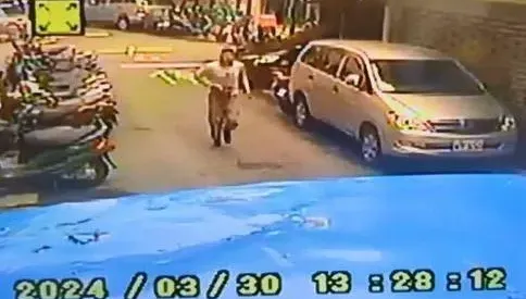 影/士林工地倒塌意外！台籍通緝犯、失聯移工落跑畫面曝　警全力追查中