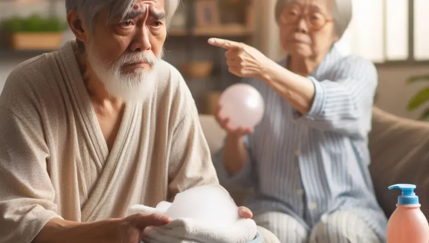 竹科男6千萬身家全給她！還遭妻家暴「逼去清大洗澡」 忍55年訴離成功