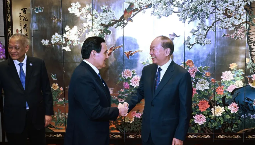 一天兩度提「中國人 」！ 馬英九：追求和平避免戰爭是兩岸中國人不可迴避責任