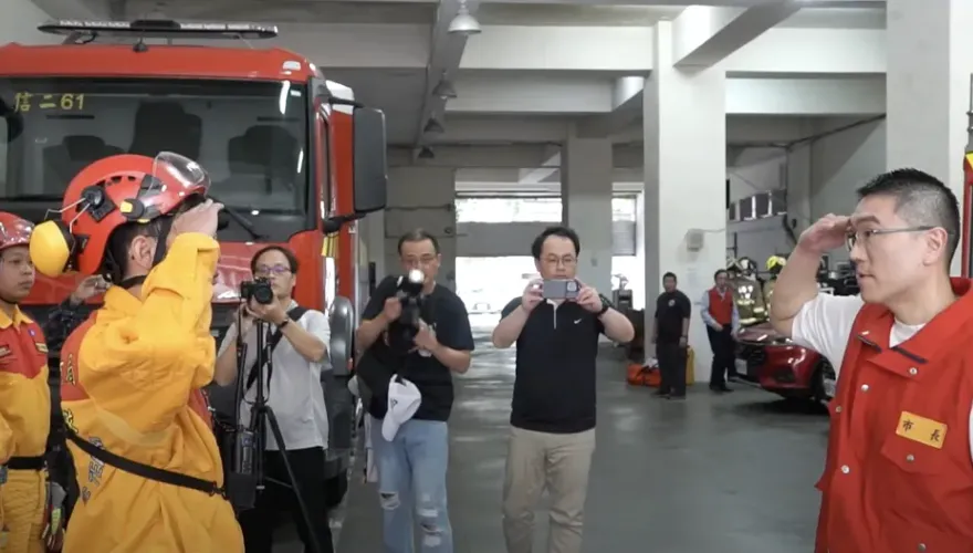 地牛翻身！基隆救援隊即刻馳援花蓮
