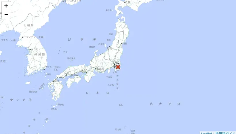 日本也搖！千葉東北部發生規模3.6地震　最大震度3級