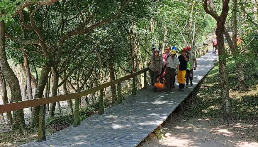 7.2強震撼全台/ 逾600人受困山區！太魯閣公園開設安置所居住