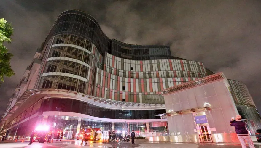大巨蛋深夜驚傳火警！遠雄曝光起火地點　體育館未受波及