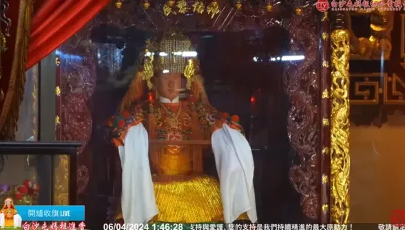 拱天宮連假擠滿人潮！白沙屯媽祖回鑾開爐　聖顏再現