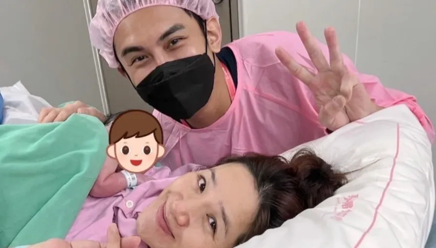 快訊/羅美玲第3胎生了！老公Terry曬照嗨喊：我對國家最大的貢獻