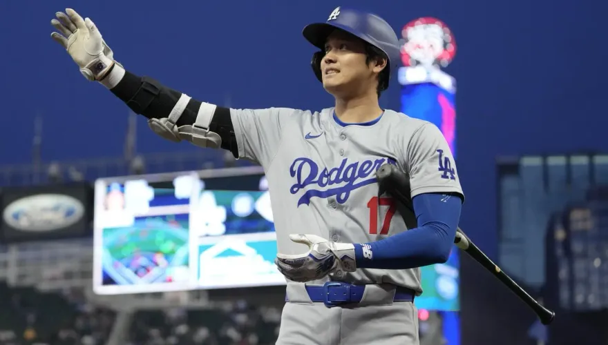 影/大谷翔平「14戰夯12長打」創道奇百年新猷　教頭：他還沒轟破我紀錄