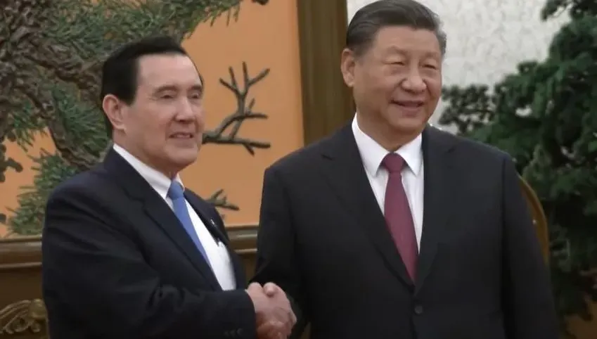 馬習二會/習近平、馬英九相隔9年北京再見面！王滬寧、蔡奇、宋濤陪同出席