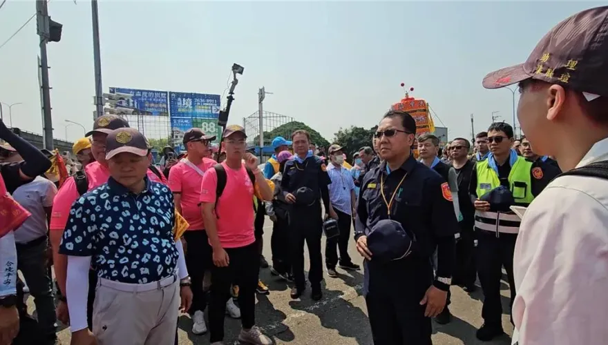 大甲媽祖回鑾4/13進台中！烏日警將動員335人護轎