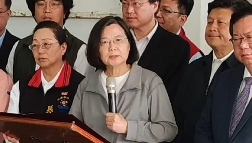 7.2強震撼全台/傅崐萁喊話中央比照921建組合屋　蔡英文鄭文燦勘災允諾多元安置