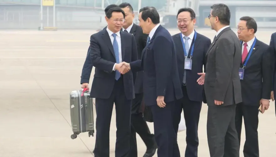 馬英九結束大陸行返台！陸官員送機：歡迎再來