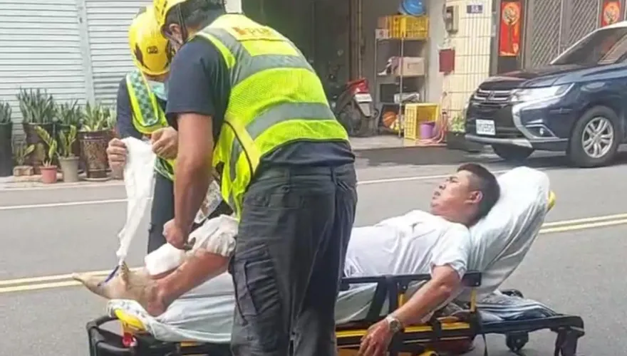 台中男縱火燒屋釀3死！他跳樓逃生「一度衝回火場救姊」被烈火逼退