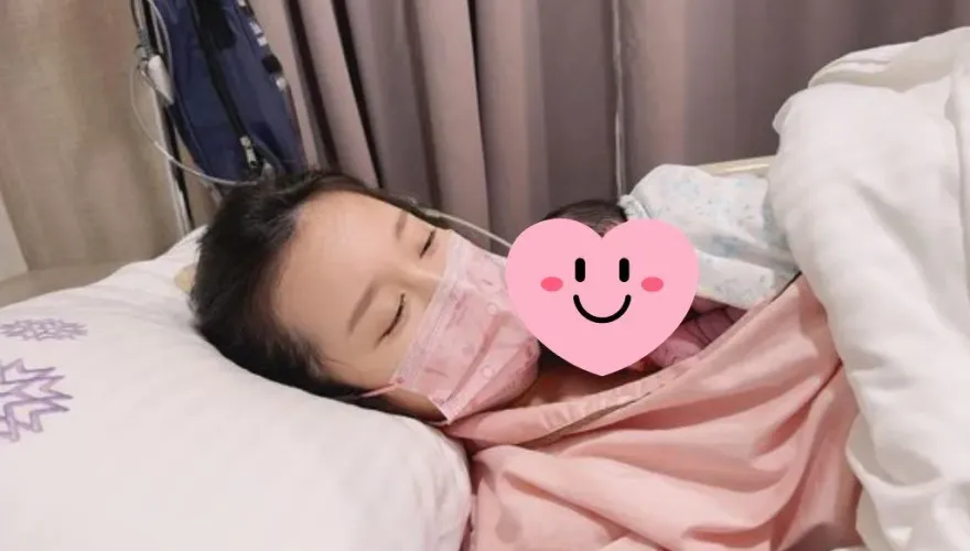 快訊/40歲APPLE產下愛子！　牙醫老公親剪臍帶：真的好感動