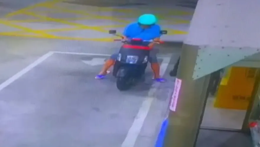 影/台中租客「買汽油」畫面曝！騎車到加油站「載10加侖回家縱火」