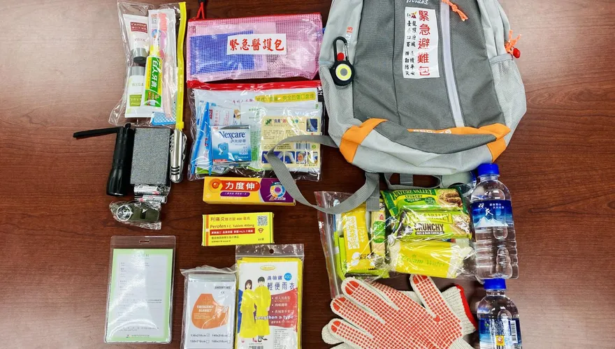 高雄AIT揭避難包「7大必備品」　緊急保命就靠它