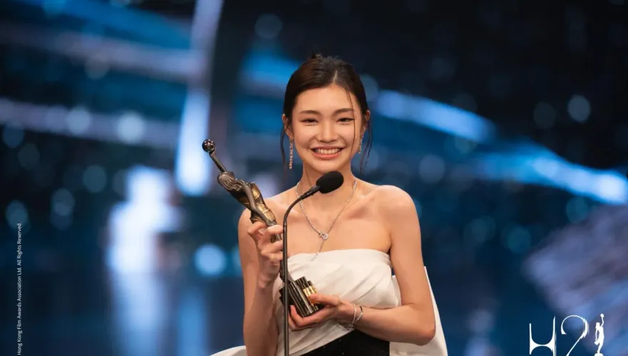 快訊/吳慷仁「大女兒」謝咏欣獲香港金像獎最佳新演員獎　2次鍍金嗨喊：好幸運！