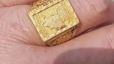 失而復得！陸男丟20克金戒指苦尋三年　花4000多元打撈費找回