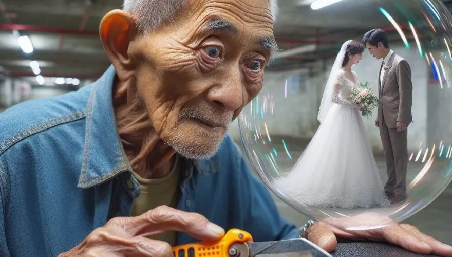 要讓妳為我披婚紗！阿公戀上辣店員　竟盯哨、割她尪機車座墊