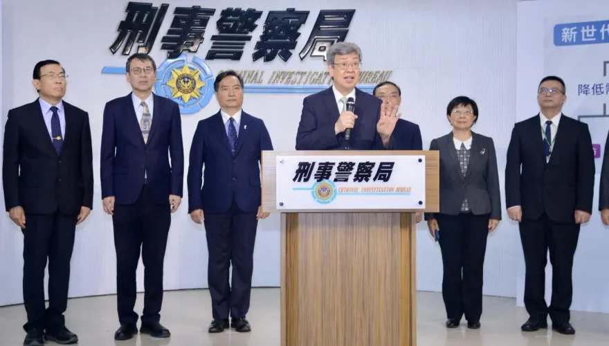 六大司法系統肅毒掃蕩「大麻」　陳建仁赴刑事局視察破案成果