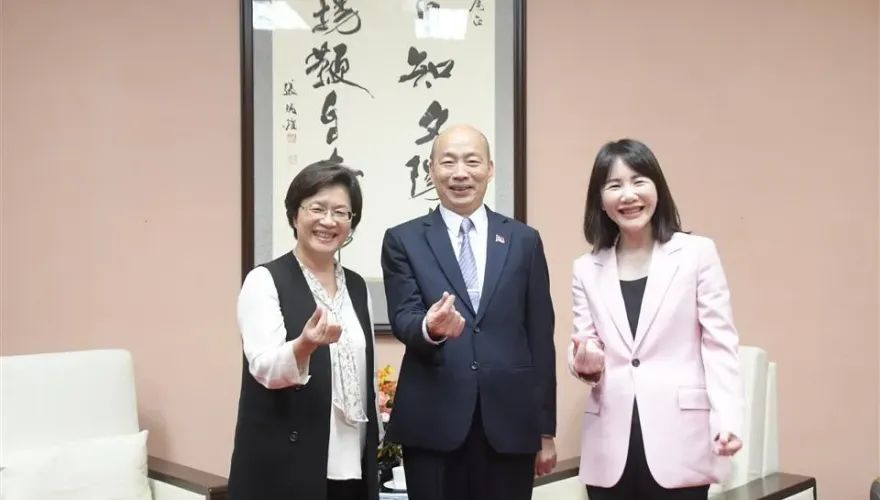 謝衣鳯居中安排　彰化縣長王惠美率隊向韓國瑜爭取6項經費