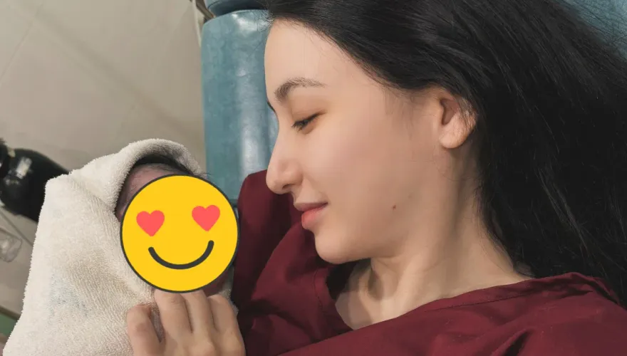 MEI MEI第4胎生了！　自爆「洗頭突陣痛」迎寶貝女兒：累到虛脫