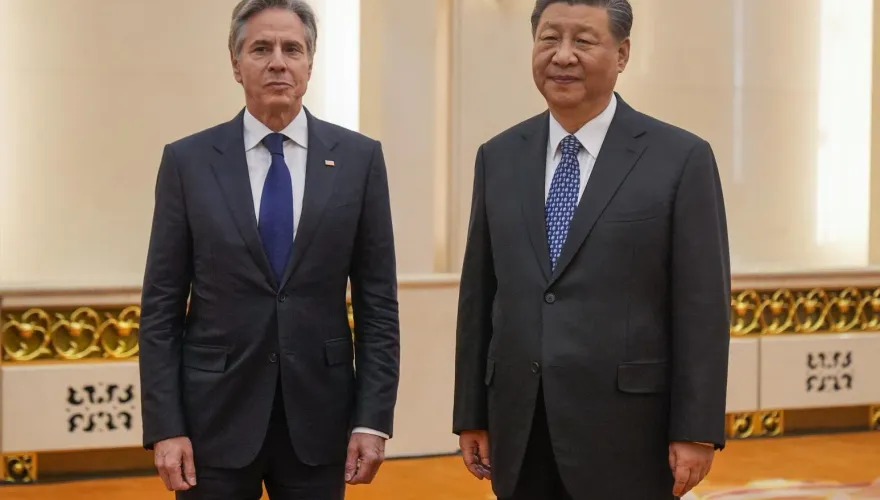 習近平晤布林肯選在「福建廳」　提中美關係「4個應該」：不是說一套做一套