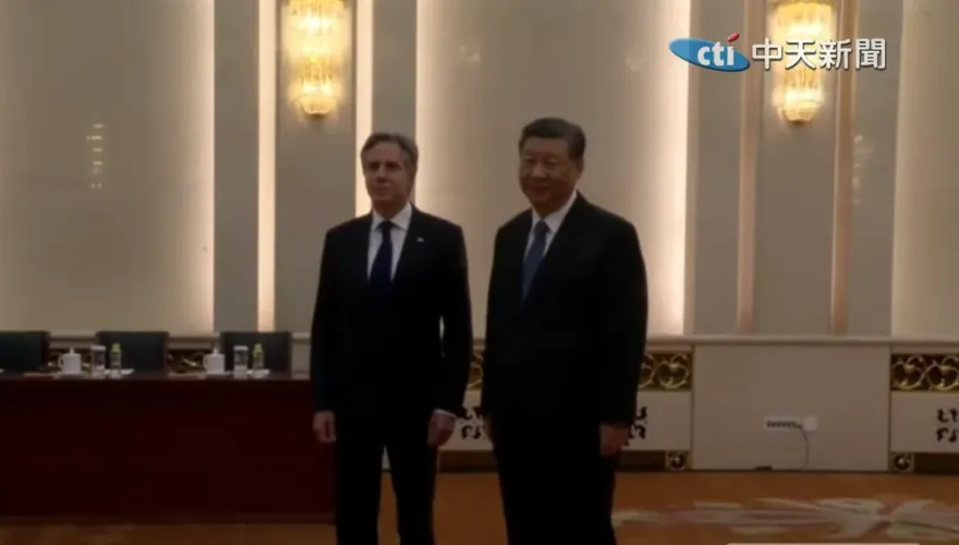 習近平會見布林肯籲：「扣好第一顆鈕扣」中美關係才會穩下來、好起來、向前走