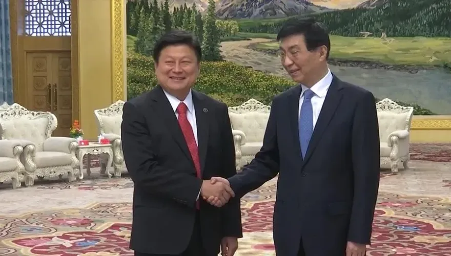 影/見王滬寧！傅崐萁喊話：今年一定帶陸客到花蓮！重建觀光業、農漁業